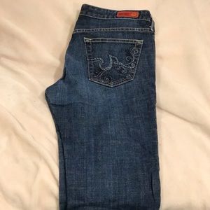 28" AG-Adriano Goldschmied Capri Jeans. Like New!